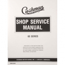 Shop Service Manual - 60 Series - 1949-56 Cushman Scooter