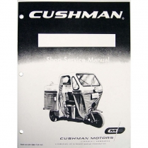 Shop Manual - Truckster - 1952-59 Cushman Scooter