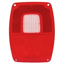 Taillight Lens - Square Type - 1967-79 Ford Truck