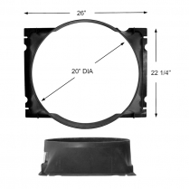 Fan Shroud - Radiator - 302 - 1978-79 Ford Truck