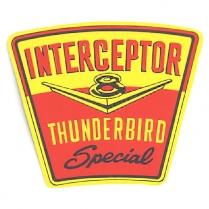 Decal - Air Cleaner - Thunderbird Special - 1958-59 Ford Car  