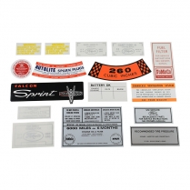 Decal - Detailing Kit - Falcon - 1963-64 Ford Car  