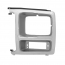 Headlight Door - LH - Chrome with Argent - 1980-86 Ford Truck, 1980-86 Ford Bronco