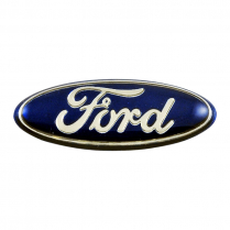 Small Ford Blue Oval Emblem - Peel and Stick - 1 3/16" Universal