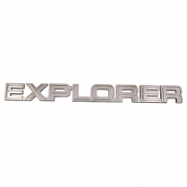 Bedside Name Plate - EXPLORER - 1980-86 Ford Truck    