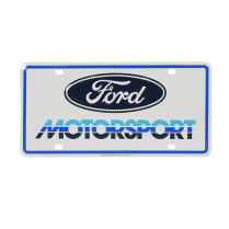 Vintage Ford Motorsport License Plate - All