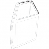 Top of Door Seal - On Door  - 1980-96 Ford Truck, 1980-96 Ford Bronco