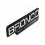 Name Plate - Front Fender "Bronco XL" - 1994-96 Ford Bronco