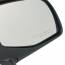 Outside Rear View Mirror Assembly - Right Hand - Manual - Black Cap - 1992-96 Ford Truck, 1992-96 Ford Bronco