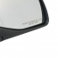 Outside Rear View Mirror Assembly - Right Hand - Manual - Chrome Cap - 1992-96 Ford Truck, 1992-96 Ford Bronco text close up