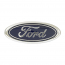 Grille or Liftgate Emblem - Peel and Stick - 1983-96 Ford Truck, 1984-96 Ford Bronco front view