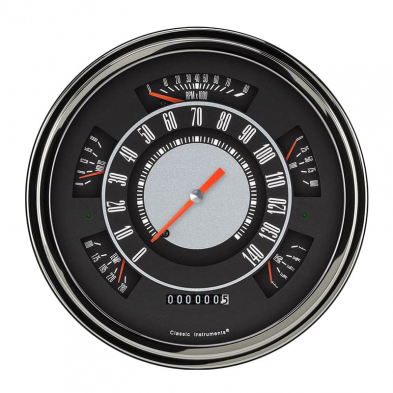 OE Style Gauge Cluster - 1966-77 Ford Bronco