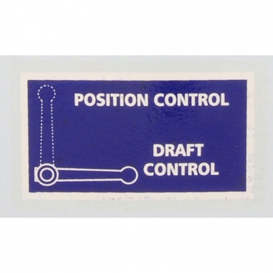 Decal- Draft Control - 1948-52 Ford Tractor