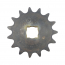 Sprocket - 15 Tooth - 9/16 Square Hole - 1946-65 Cushman Scooter front view