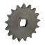 Sprocket - 17 Tooth - 9/16 Square Hole - 1946-65 Cushman Scooter 3/4 view