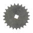 Sprocket - 23 Tooth - 9/16 Square Hole - 1946-65 Cushman Scooter side view