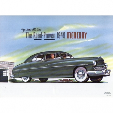 Sales Brochure - Mercury - 1949 Ford Car cover photo