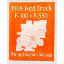 Book - Wiring Diagram Manual - Truck - 1968 Ford Truck