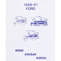 Book - Wiring Diagram Manual - 1949-51 Ford Car