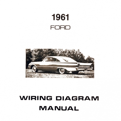 Book - Wiring Diagram Manual - Galaxie - 1961 Ford Car cover photo