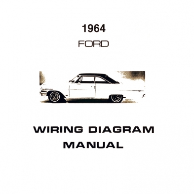 Book - Wiring Diagram Manual - Galaxie - 1964 Ford Car cover photo