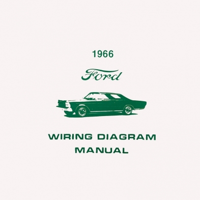 Book - Wiring Diagram Manual - Galaxie - 1966 Ford Car cover photo