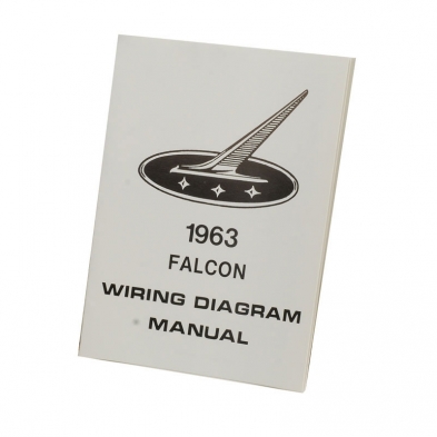 Book - Wiring Diagram Manual - Falcon - 1963 Ford Car cover photo