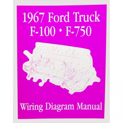 Book - Wiring Diagram Manual - Truck - 1967 Ford Truck cover photo