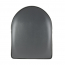 Buddy Seat - 50/60 Series - Black with Black Trim - 1946-56 Cushman Scooters front view