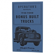 Operator's Manual - 1948 Ford Truck