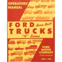 Operator's Manual - 1950 Ford Truck