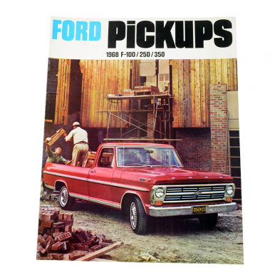 1968 Ford Truck Sales Brochure - 1968 Ford Truck Cover view