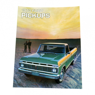 1973 Ford Truck Sales Brochure - 1973 Ford Truck Cover view