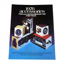 Sales Brochure - Accessories - 1976 Ford Truck, 1976 Ford Car