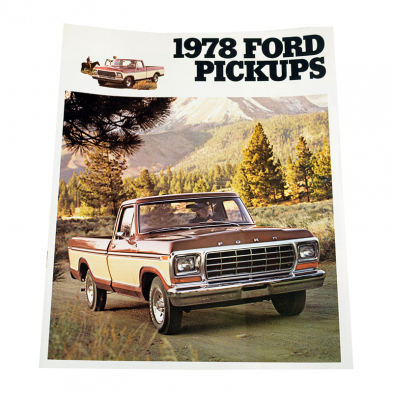 1978 Ford Truck Sales Brochure - 1978 Ford Truck Cover view