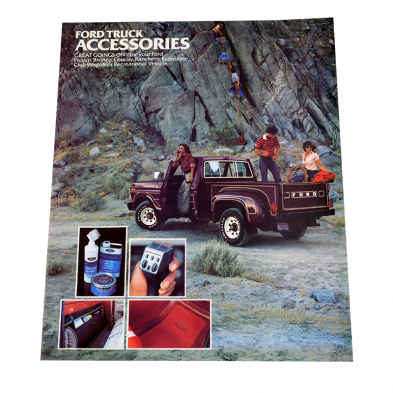 Ford Truck Accessories Brochure - 1979 Ford Truck Cover view