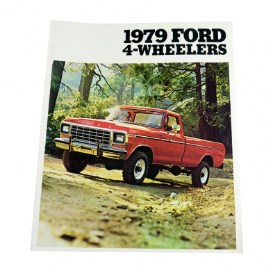 1979 Ford Truck 4 wheel drive Brochure - 1979 Ford Truck Cover
