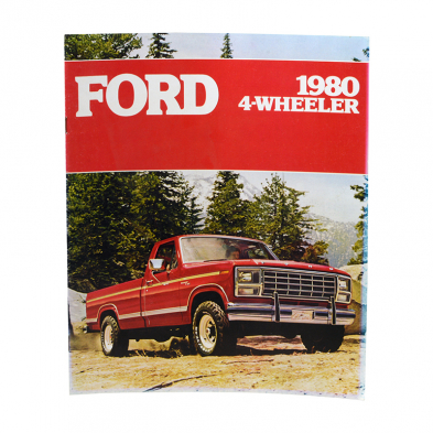 4 x 4 Ford Truck Sale Brochure - 1980 Ford Truck Cover