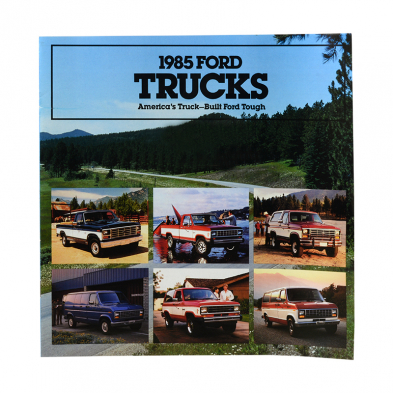 1985 Ford Truck Sales Brochure - 1985 Ford Truck Cover