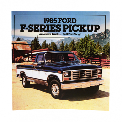 1985 Ford F-Series Pickup Brochure - 1985 Ford Truck Cover