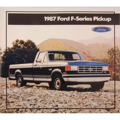 Sales Brochure - F-Series Truck - 1987 Ford Truck Cover