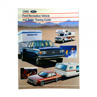 1990 Ford Recreation Vehicle and Trailer Towing Guide - 1990 Ford Truck Cover