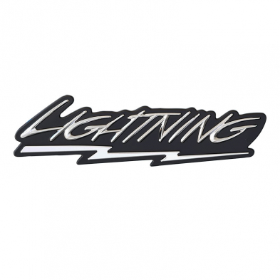 Fender Emblem - Lightning - 99-04 Ford Truck Front View