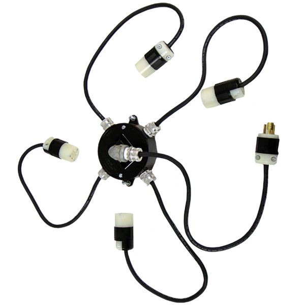 4-Outlet Power Distribution Box