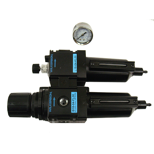 Air Regulator/Lubricator with Pressure Gauge