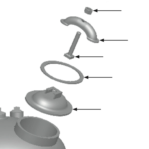 Air Dryer Inspection Door Assembly