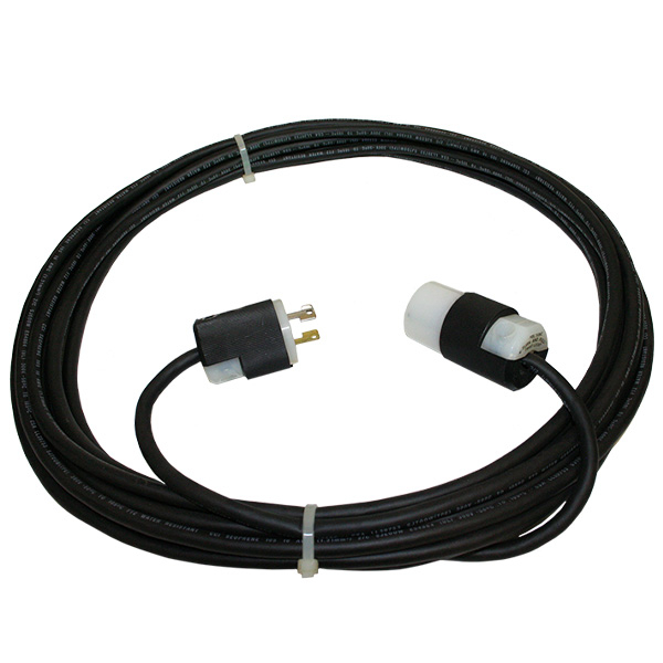 100' 16/2 BLACK CORD 2 PRONG T