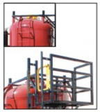 Allredi Bulk Pot Platform, 160 Cu Ft Pots