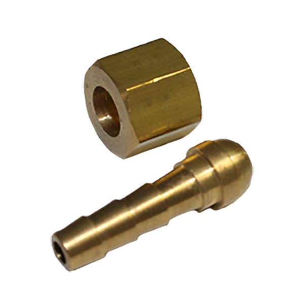 Nut & Barb Female 1/8" Hose to Pipe