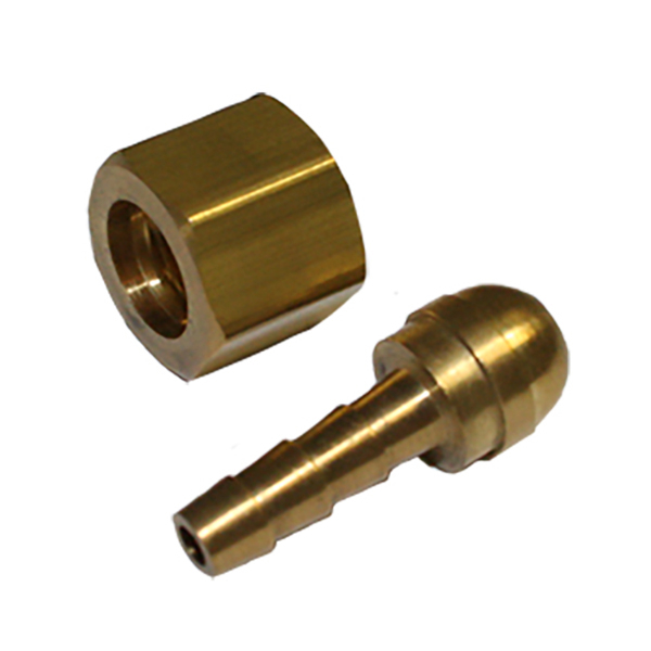 Nut & Barb Female 1/4" Hose to Pipe